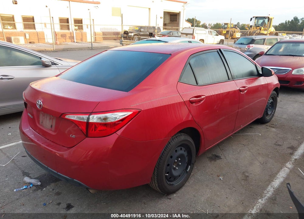 2015 TOYOTA COROLLA LE VIN: 2T1BURHE1FC377999