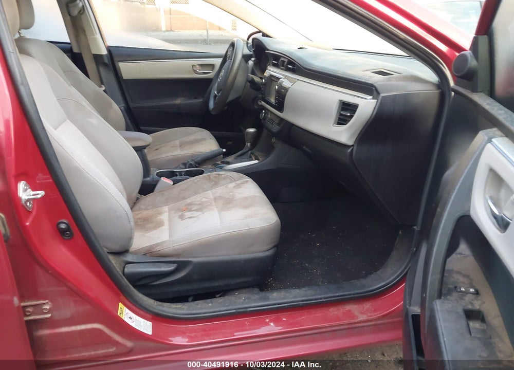 2015 TOYOTA COROLLA LE VIN: 2T1BURHE1FC377999