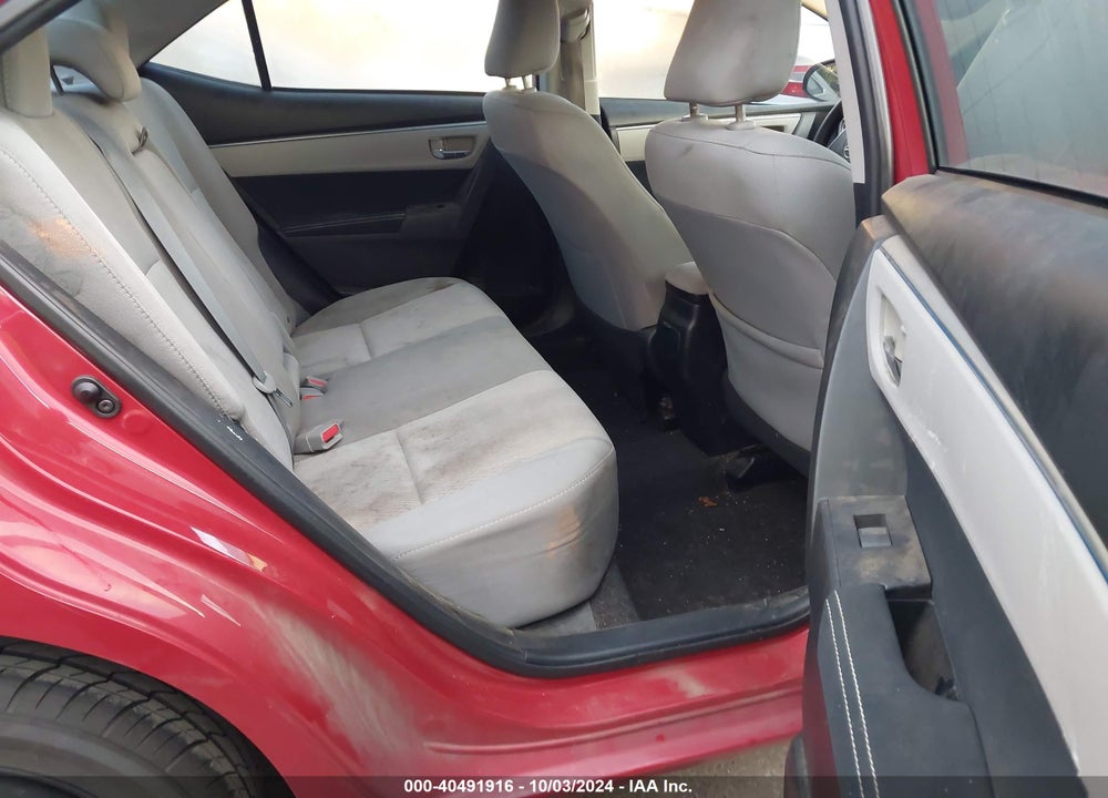 2015 TOYOTA COROLLA LE VIN: 2T1BURHE1FC377999