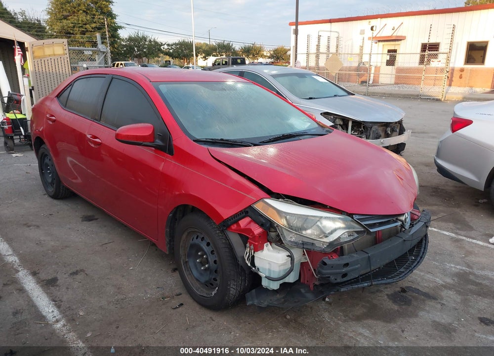 2015 TOYOTA COROLLA LE VIN: 2T1BURHE1FC377999
