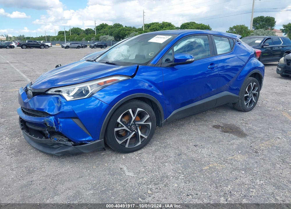 2019 TOYOTA C-HR XLE VIN: NMTKHMBX0KR075721