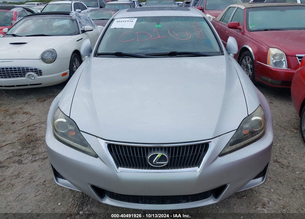2011 LEXUS IS 250 VIN: JTHCF5C23B5050921