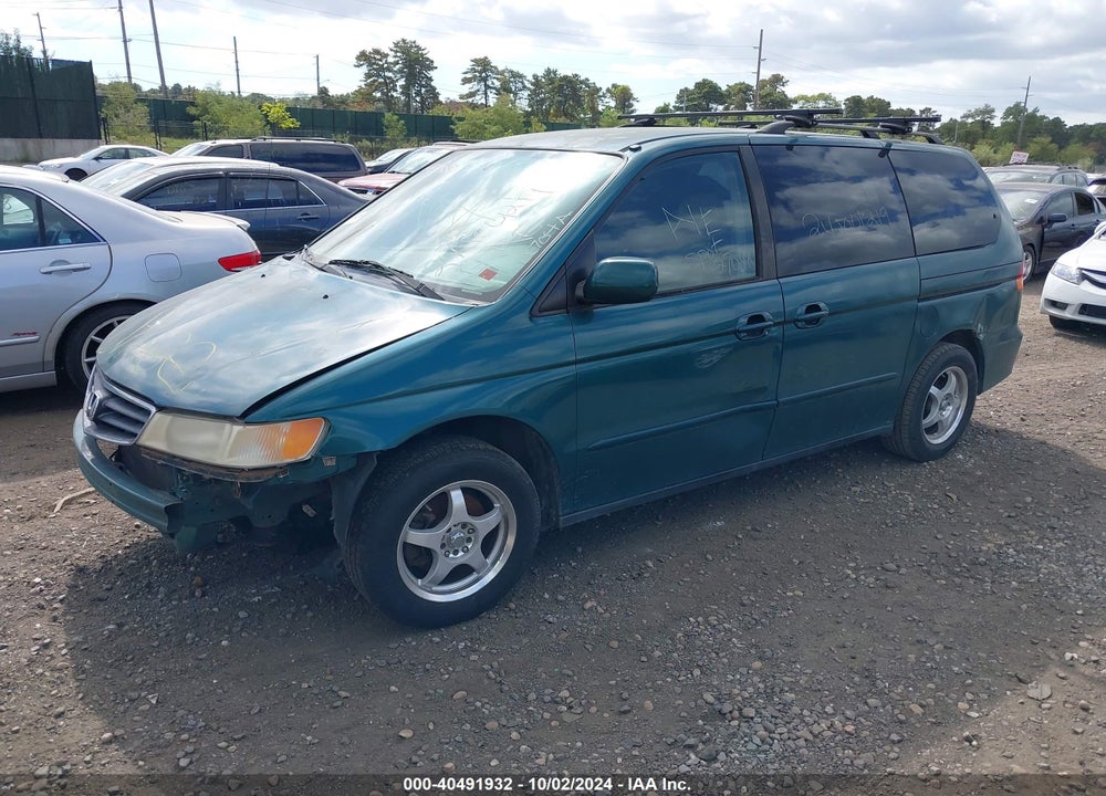 2002 HONDA ODYSSEY VIN: 2HKRL18902H590892