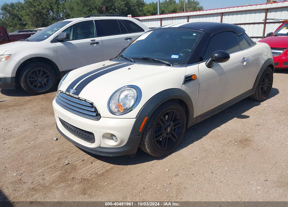 2013 MINI COUPE COOPER VIN: WMWSX1C55DT507527