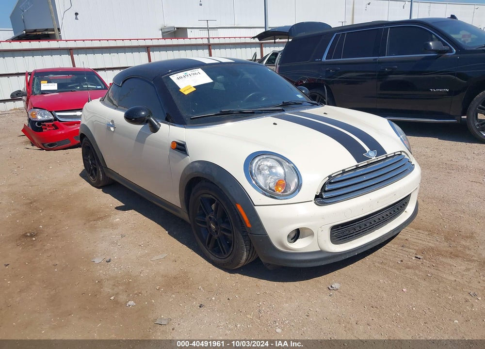2013 MINI COUPE COOPER VIN: WMWSX1C55DT507527