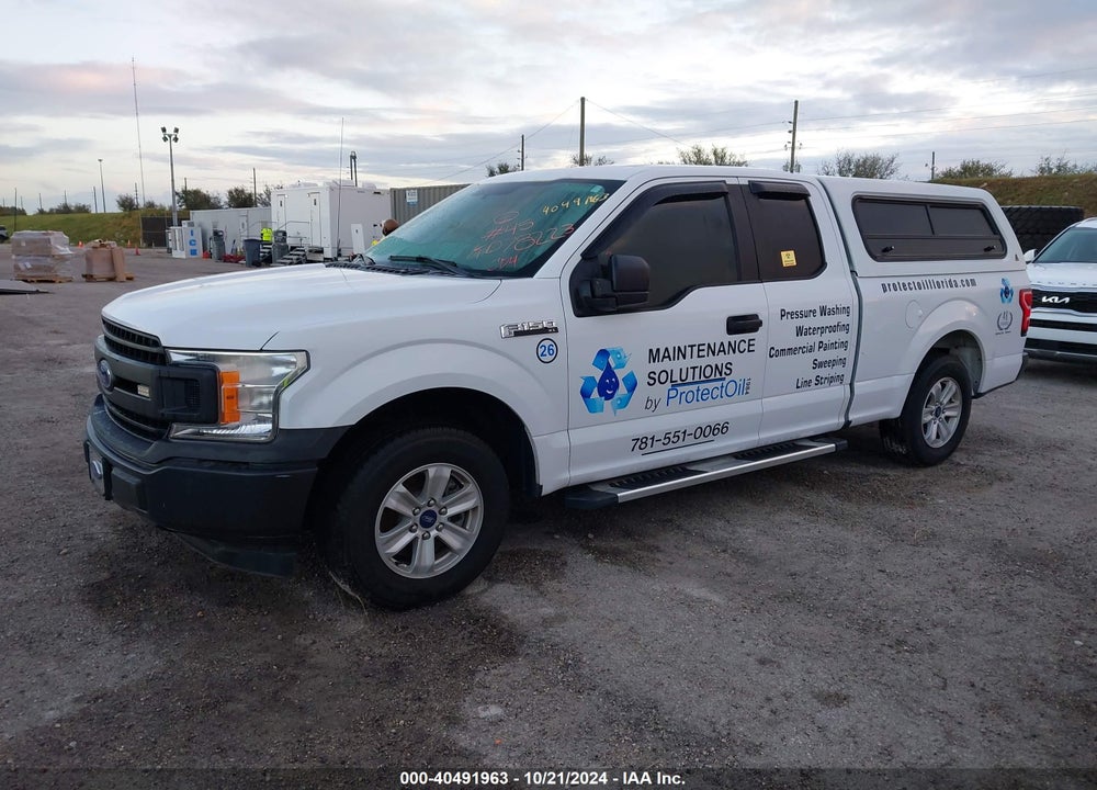 2018 FORD F-150 XL VIN: 1FTEX1CB8JKD78223
