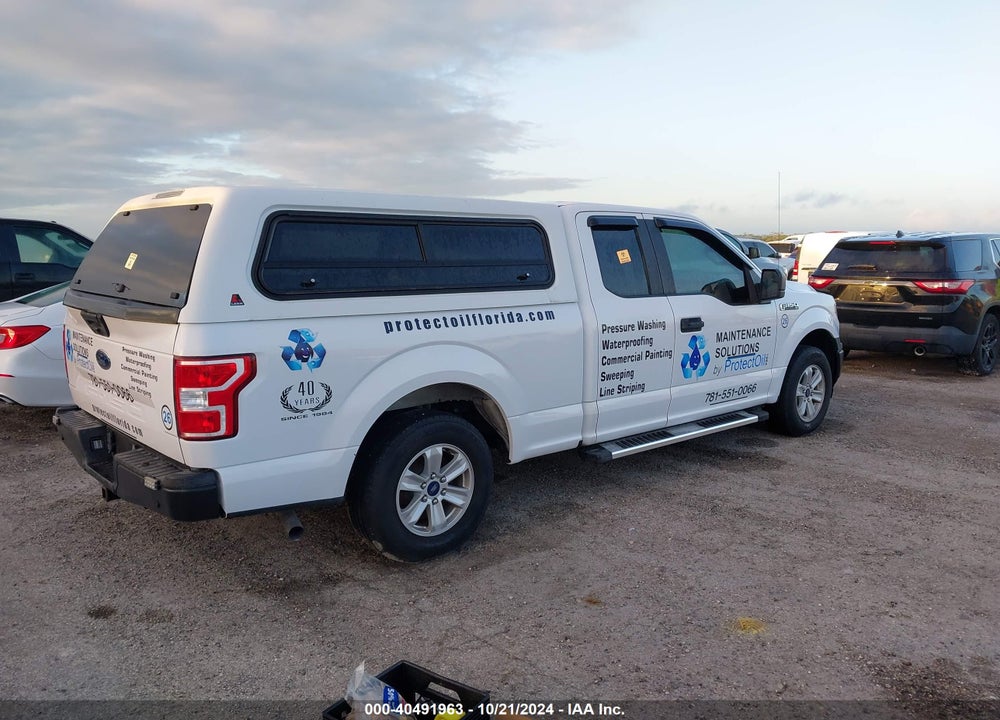 2018 FORD F-150 XL VIN: 1FTEX1CB8JKD78223