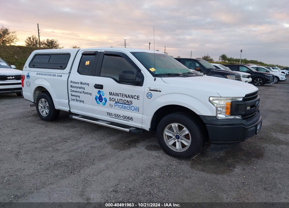 2018 FORD F-150 XL VIN: 1FTEX1CB8JKD78223