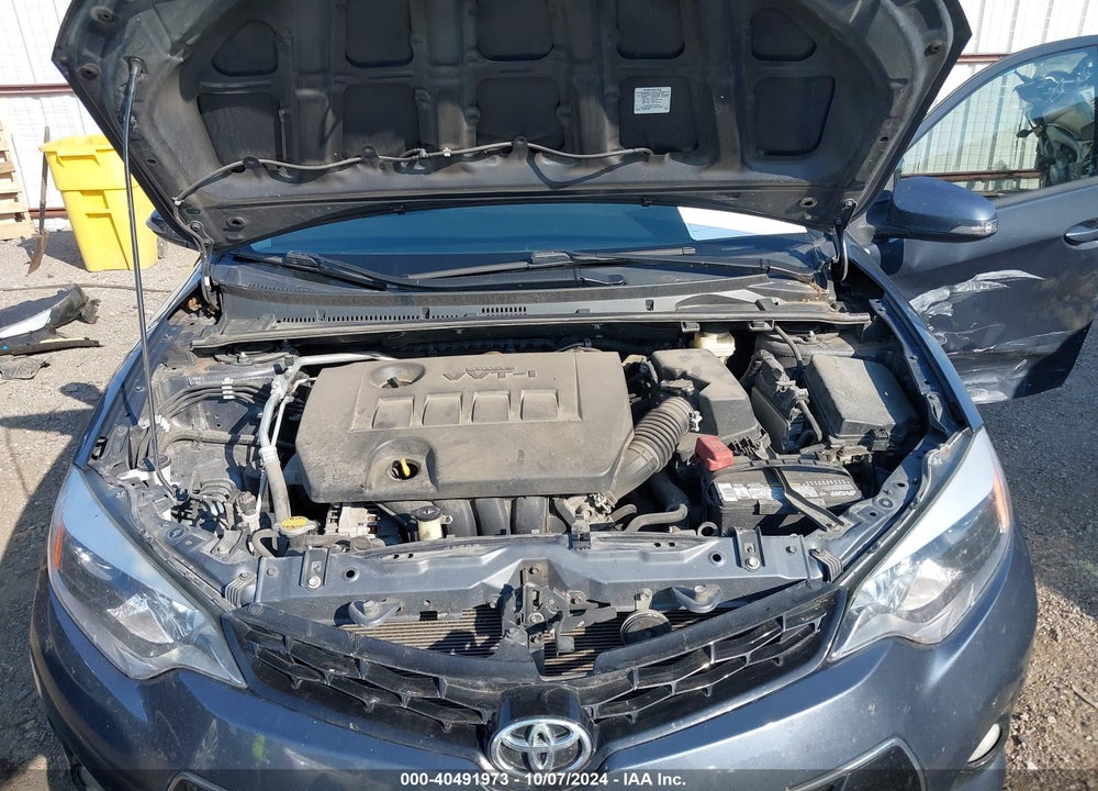 2015 TOYOTA COROLLA S PLUS VIN: 5YFBURHEXFP316912