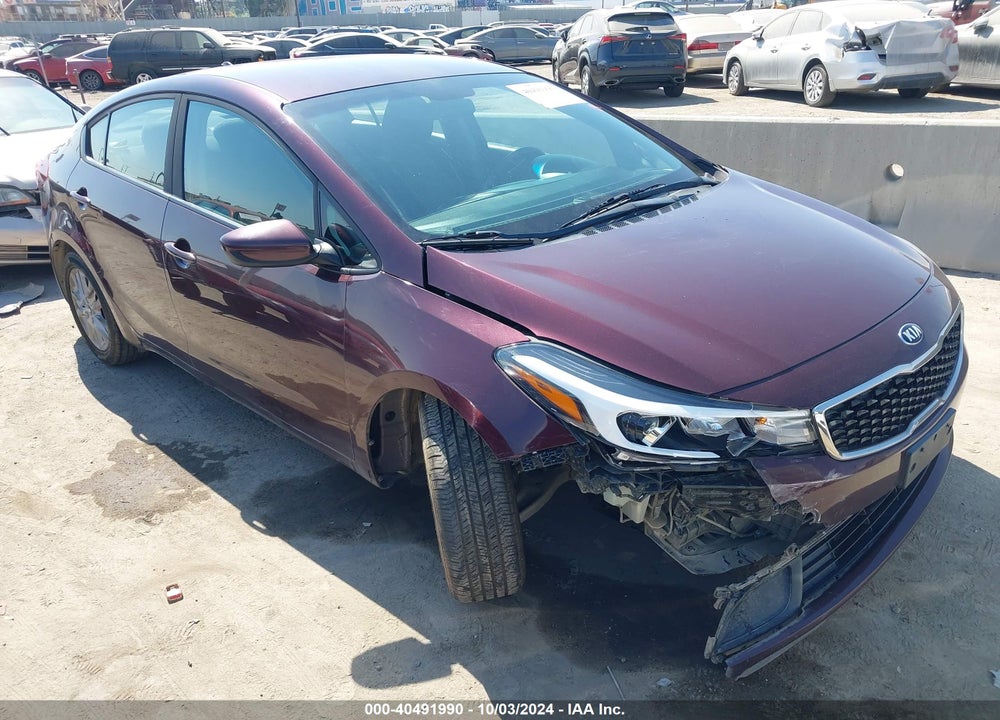 2017 KIA FORTE LX VIN: 3KPFL4A78HE013585
