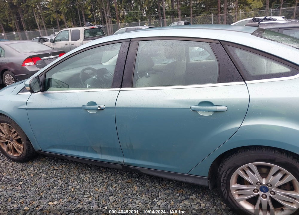 2012 FORD FOCUS SEL VIN: 1FAHP3H22CL367822