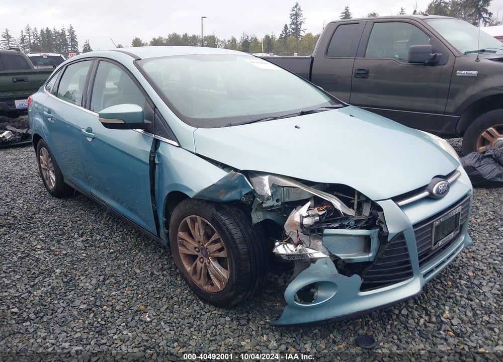 2012 FORD FOCUS SEL VIN: 1FAHP3H22CL367822