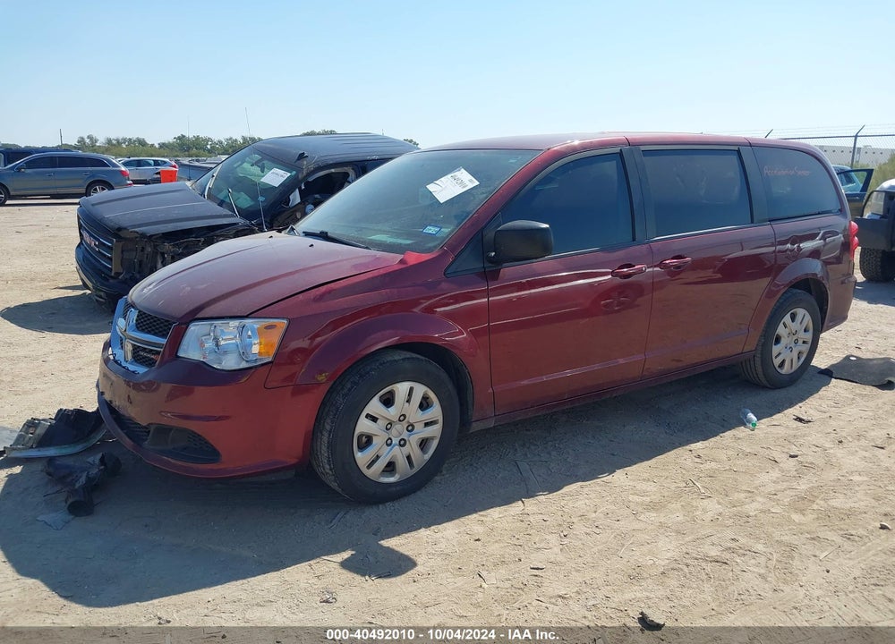 2018 DODGE GRAND CARAVAN SE VIN: 2C4RDGBG8JR138083