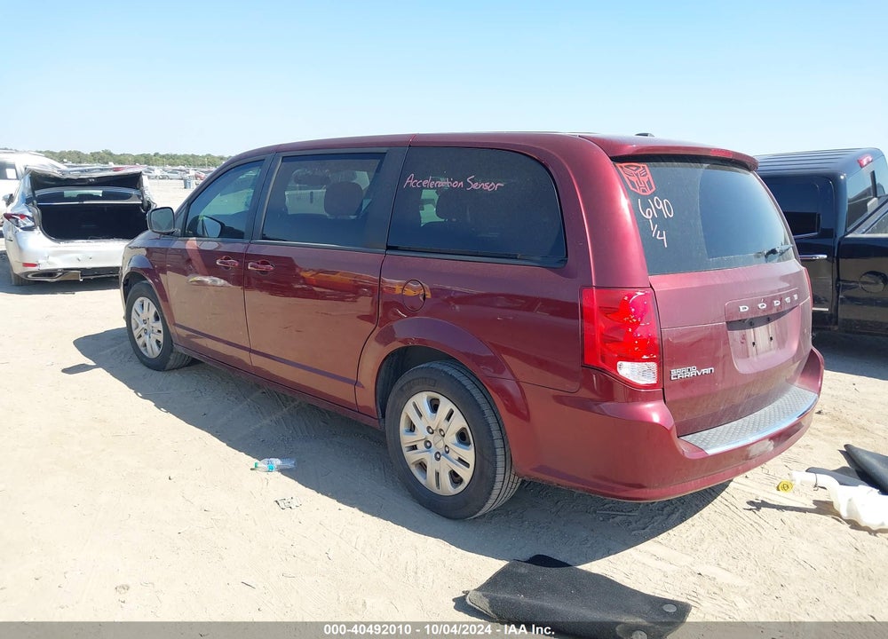 2018 DODGE GRAND CARAVAN SE VIN: 2C4RDGBG8JR138083