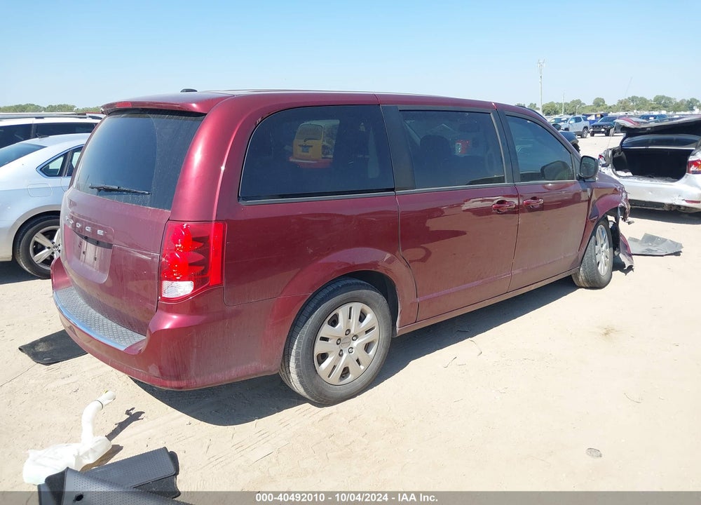 2018 DODGE GRAND CARAVAN SE VIN: 2C4RDGBG8JR138083