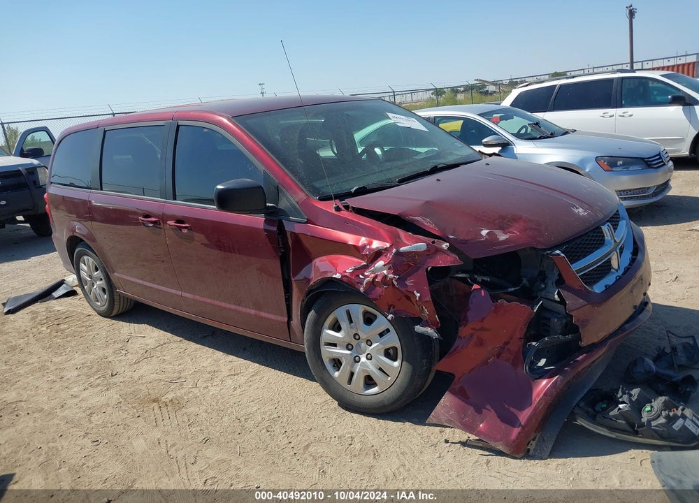 2018 DODGE GRAND CARAVAN SE VIN: 2C4RDGBG8JR138083