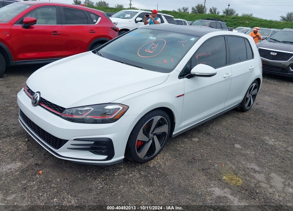 2020 VOLKSWAGEN GOLF GTI 2.0T AUTOBAHN/2.0T S/2.0T SE VIN: 3VW6T7AU6LM006640