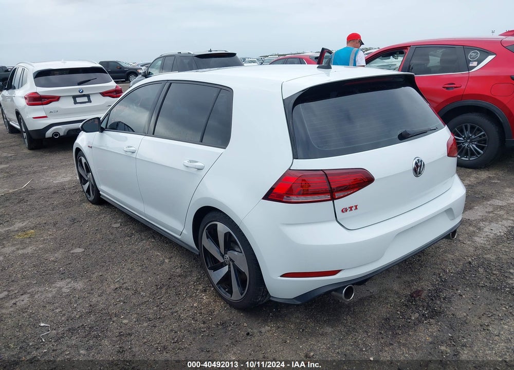 2020 VOLKSWAGEN GOLF GTI 2.0T AUTOBAHN/2.0T S/2.0T SE VIN: 3VW6T7AU6LM006640