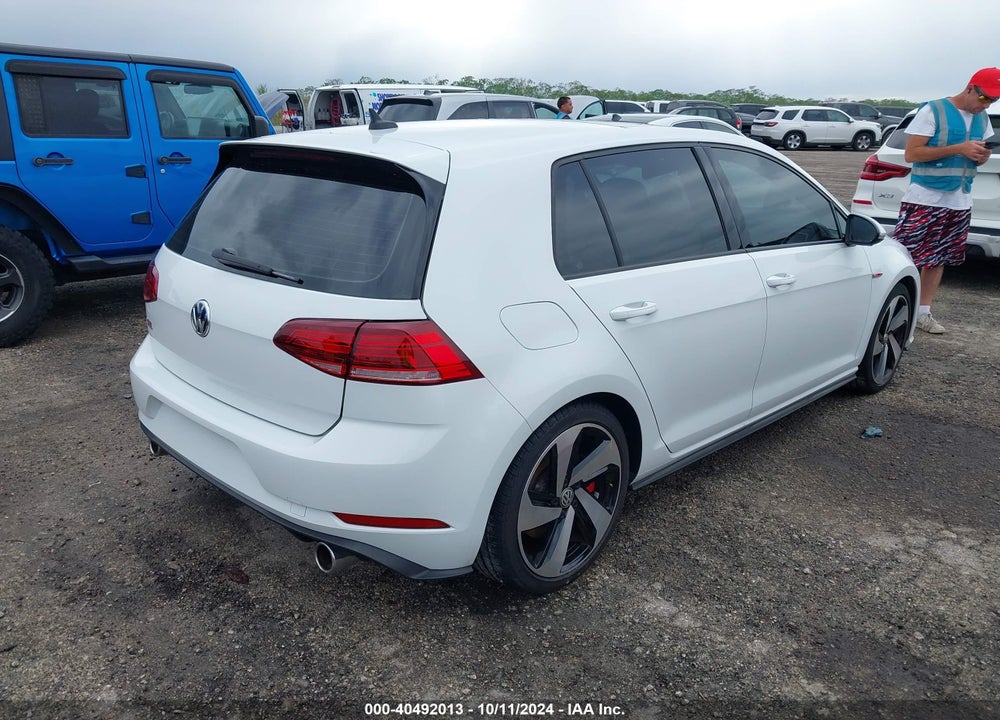 2020 VOLKSWAGEN GOLF GTI 2.0T AUTOBAHN/2.0T S/2.0T SE VIN: 3VW6T7AU6LM006640