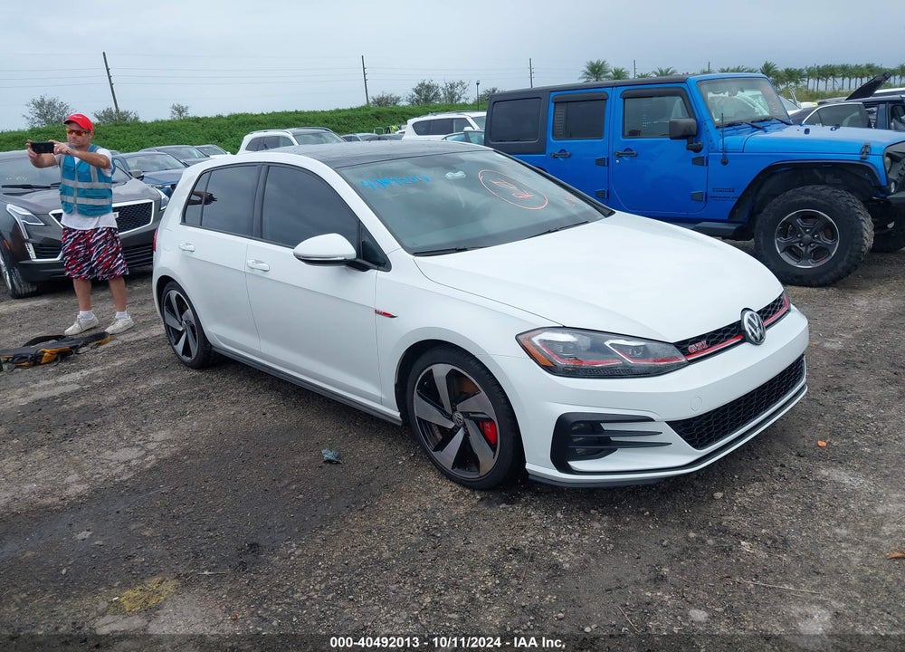 2020 VOLKSWAGEN GOLF GTI 2.0T AUTOBAHN/2.0T S/2.0T SE VIN: 3VW6T7AU6LM006640