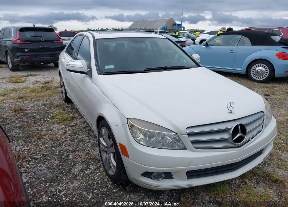 2009 MERCEDES-BENZ C 300 LUXURY/SPORT VIN: WDDGF54X69R055908