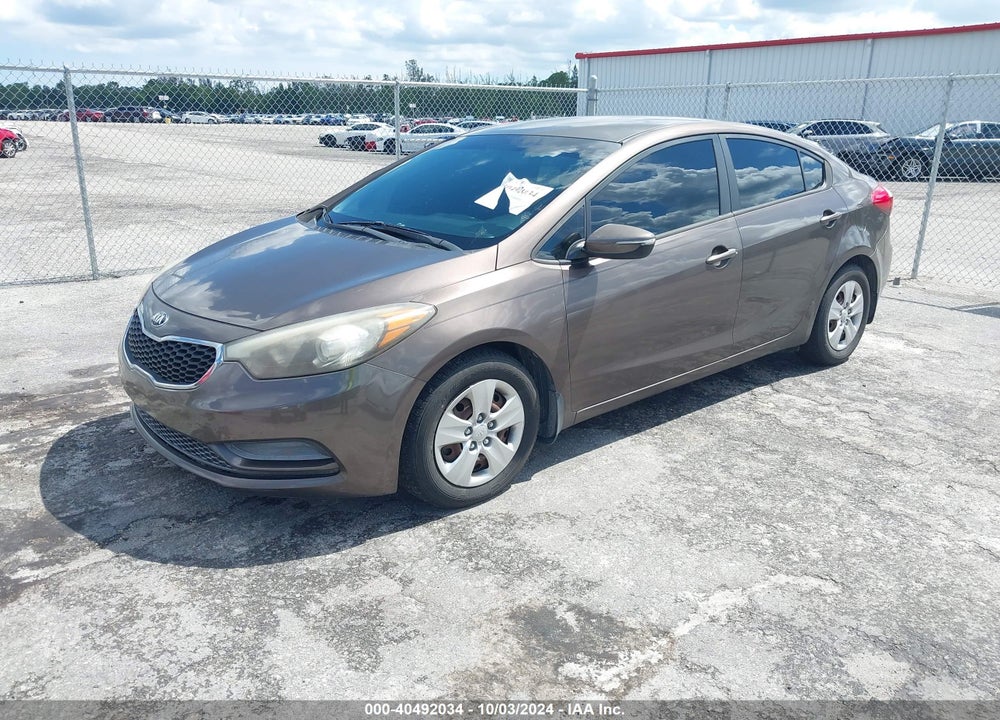 2015 KIA FORTE LX VIN: KNAFX4A62F5309347