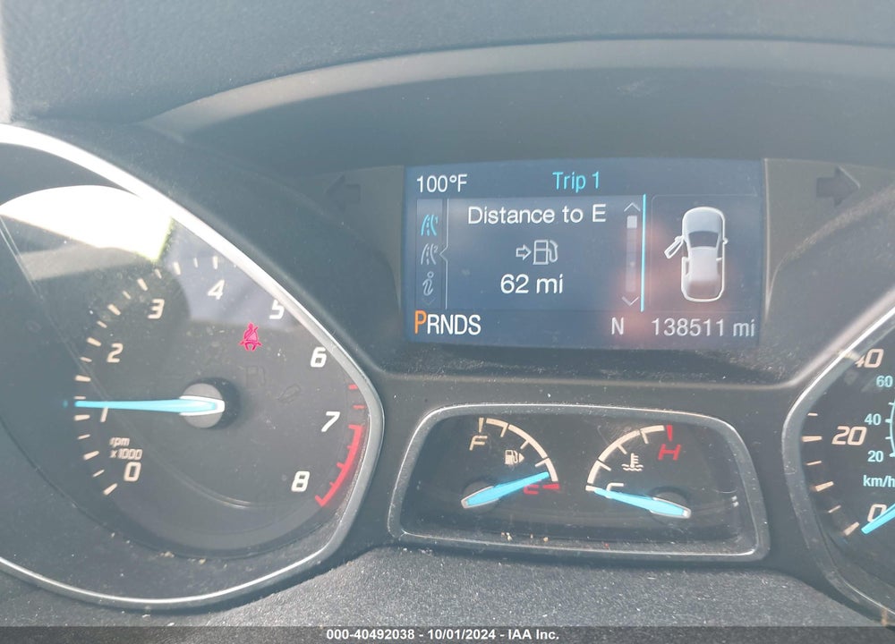 2013 FORD ESCAPE SE VIN: 1FMCU0GX4DUC99362