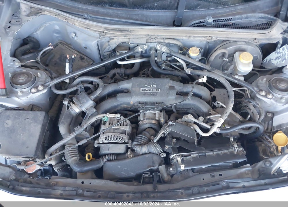 2014 SUBARU BRZ PREMIUM VIN: JF1ZCAB13E9602443