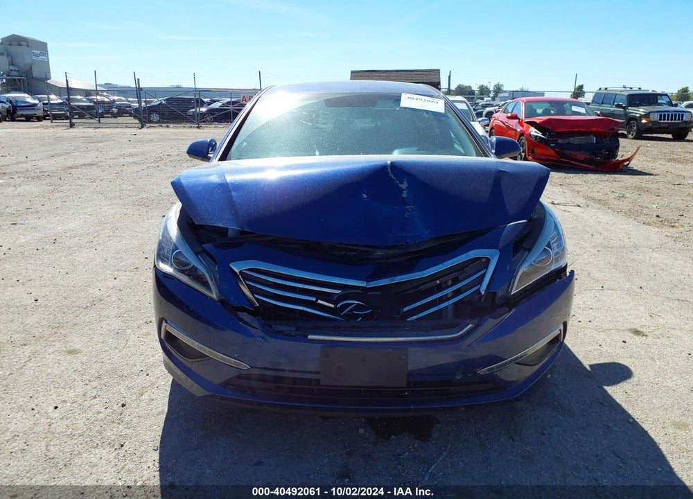 2015 HYUNDAI SONATA SE VIN: 5NPE24AF8FH156812