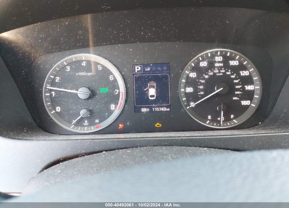 2015 HYUNDAI SONATA SE VIN: 5NPE24AF8FH156812