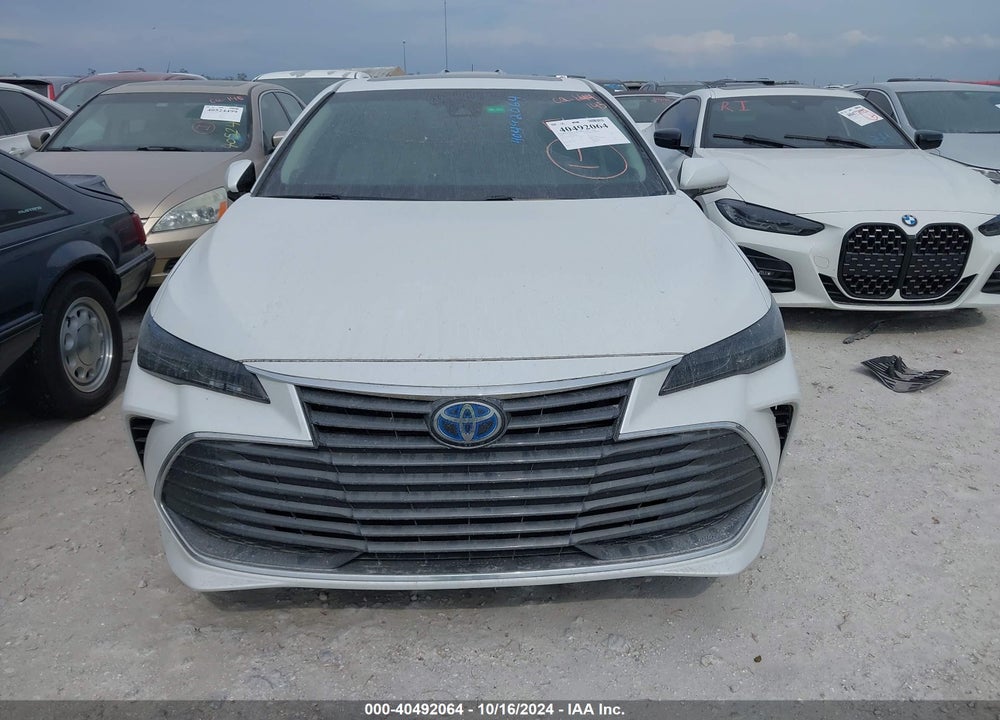 2020 TOYOTA AVALON HYBRID LIMITED VIN: 4T1C21FB8LU016087