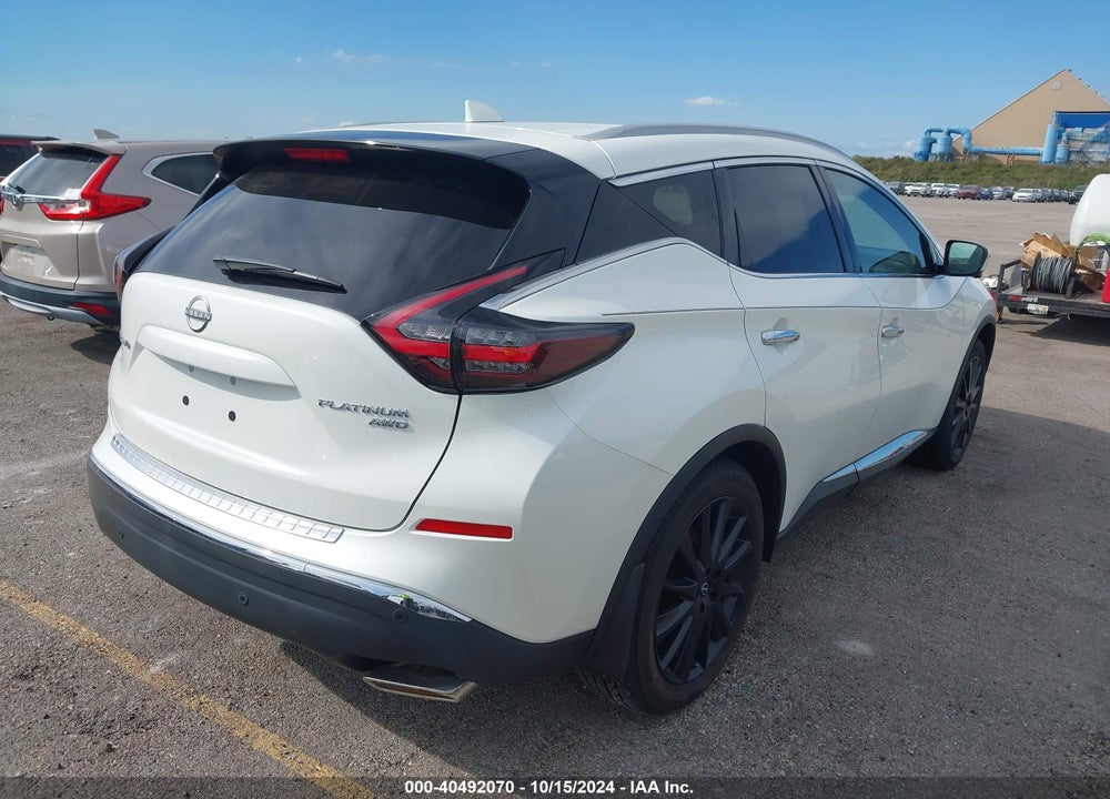 2023 NISSAN MURANO PLATINUM INTELLIGENT AWD VIN: 5N1AZ2DS2PC106018