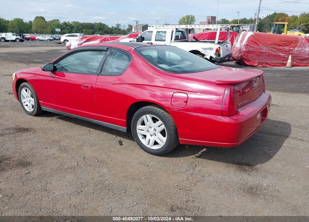 2007 CHEVROLET MONTE CARLO LS VIN: 2G1WJ15K379137708