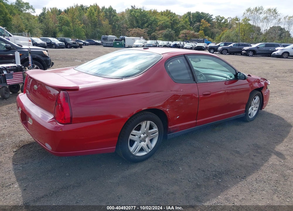 2007 CHEVROLET MONTE CARLO LS VIN: 2G1WJ15K379137708
