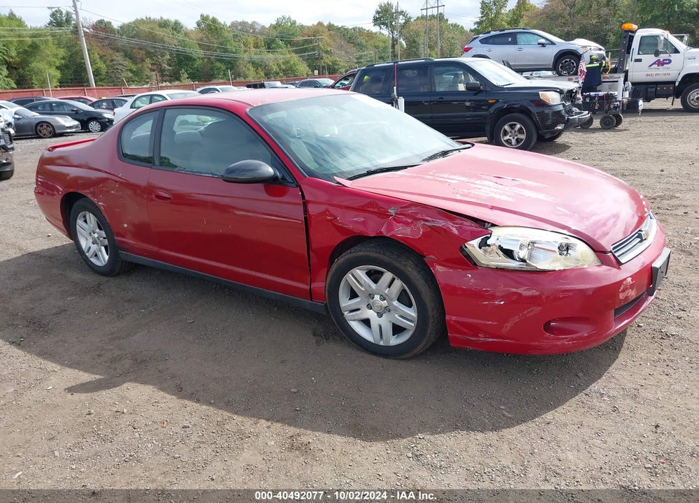 2007 CHEVROLET MONTE CARLO LS VIN: 2G1WJ15K379137708