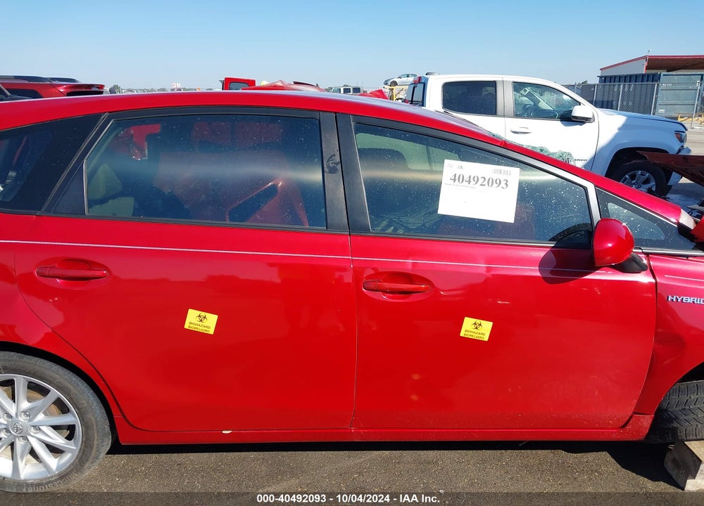 2014 TOYOTA PRIUS V FIVE VIN: JTDZN3EU7E3334697