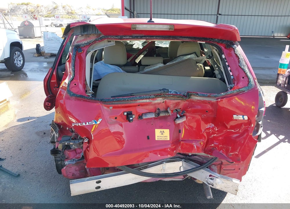 2014 TOYOTA PRIUS V FIVE VIN: JTDZN3EU7E3334697