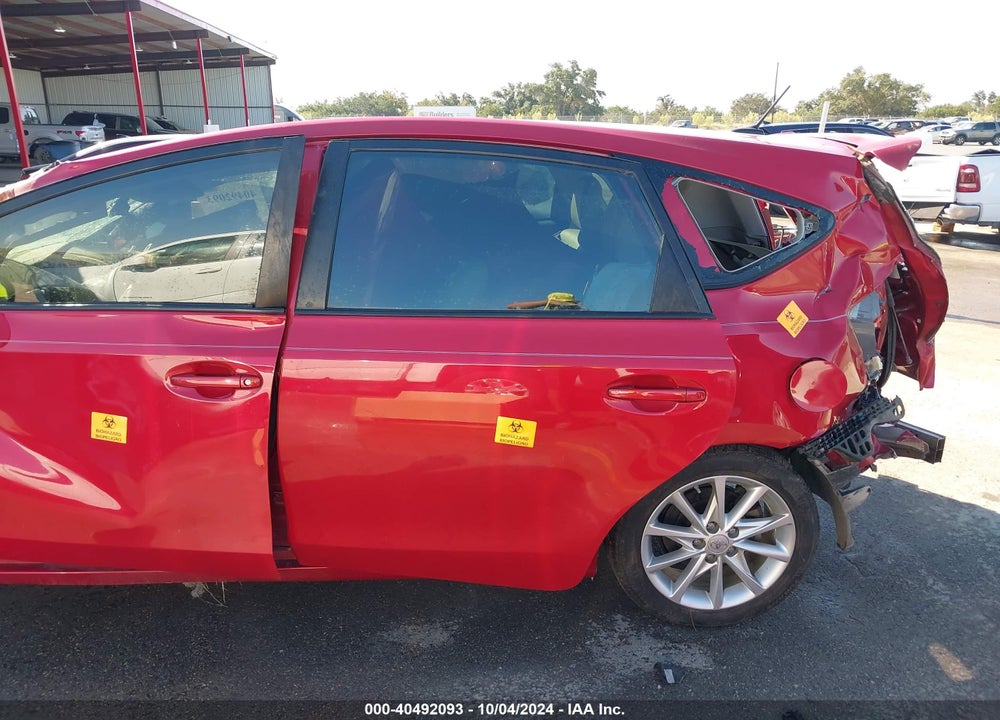 2014 TOYOTA PRIUS V FIVE VIN: JTDZN3EU7E3334697
