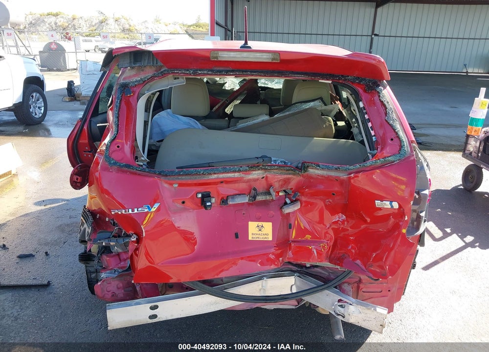 2014 TOYOTA PRIUS V FIVE VIN: JTDZN3EU7E3334697