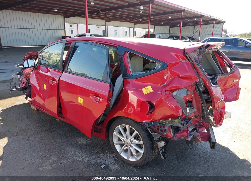 2014 TOYOTA PRIUS V FIVE VIN: JTDZN3EU7E3334697