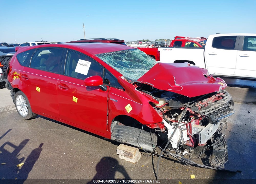 2014 TOYOTA PRIUS V FIVE VIN: JTDZN3EU7E3334697