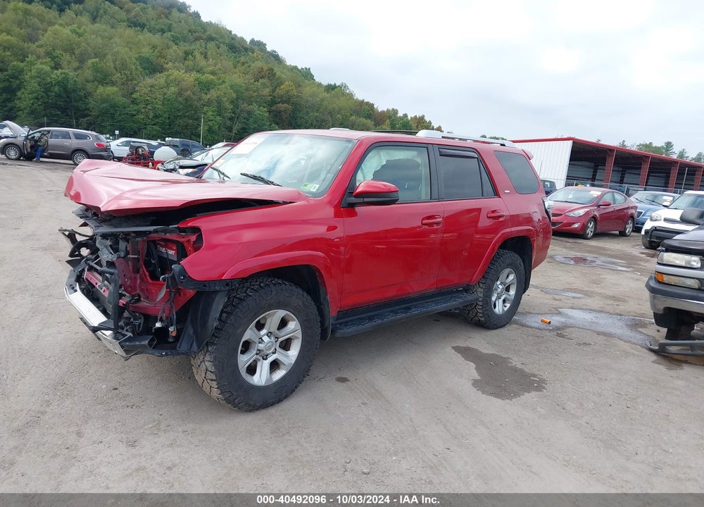 2016 TOYOTA 4RUNNER SR5 VIN: JTEBU5JR7G5403439