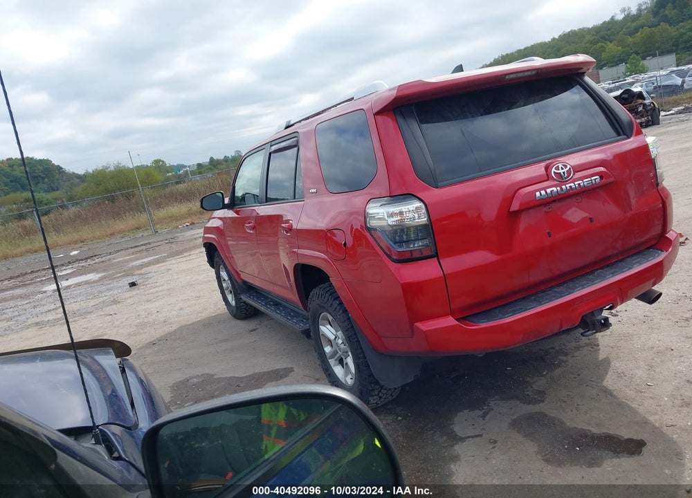 2016 TOYOTA 4RUNNER SR5 VIN: JTEBU5JR7G5403439