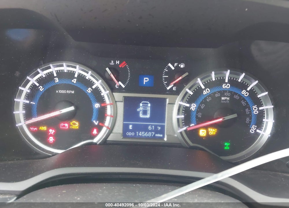 2016 TOYOTA 4RUNNER SR5 VIN: JTEBU5JR7G5403439