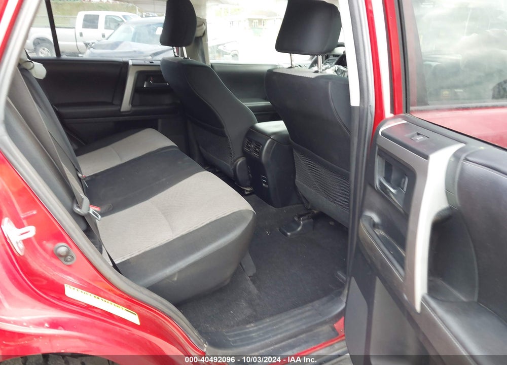 2016 TOYOTA 4RUNNER SR5 VIN: JTEBU5JR7G5403439