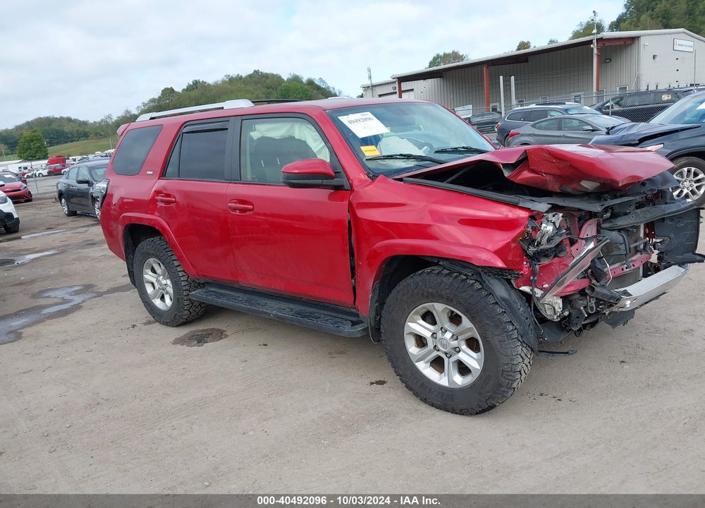 2016 TOYOTA 4RUNNER SR5 VIN: JTEBU5JR7G5403439