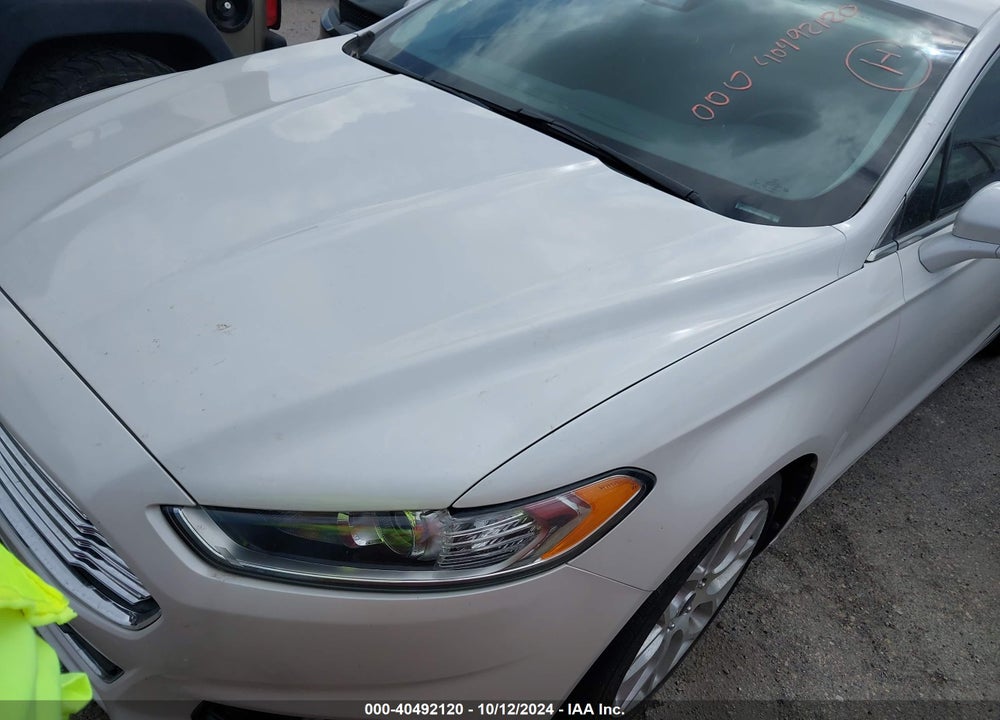2013 FORD FUSION TITANIUM VIN: 3FA6P0K96DR211989