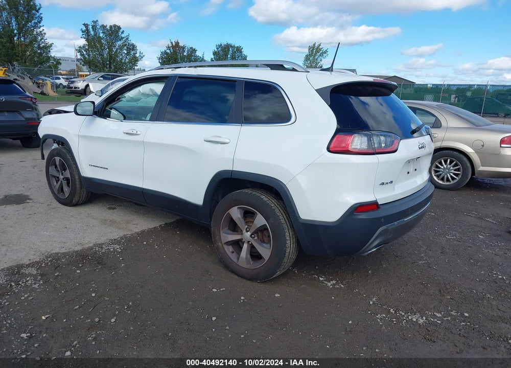 2019 JEEP CHEROKEE LIMITED 4X4 VIN: 1C4PJMDX6KD218207