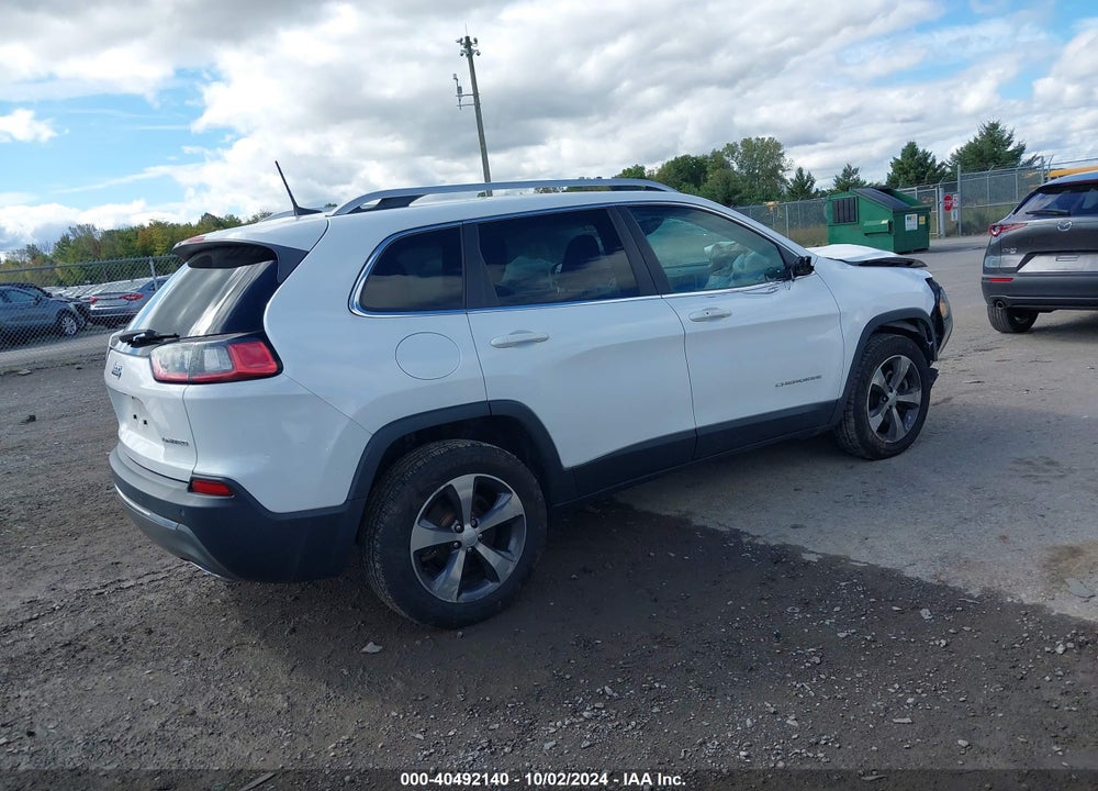 2019 JEEP CHEROKEE LIMITED 4X4 VIN: 1C4PJMDX6KD218207
