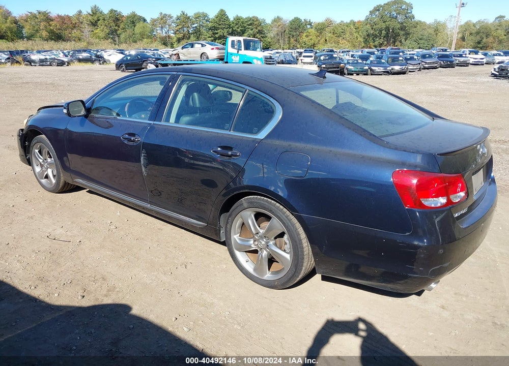 2009 LEXUS GS 350 VIN: JTHBE96S190044382